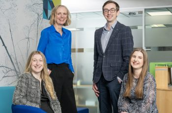 Social Housing team - Howes Percival L-R Katie Reading, Estelle Corner, Jonathan Parker, Holly Hunt 2